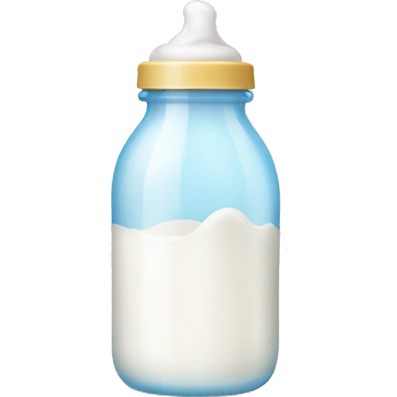 baby bottle milk emoji