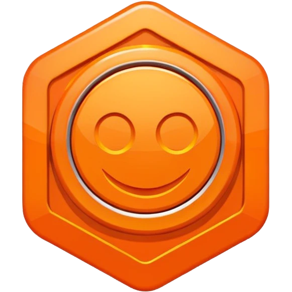 Design a logo for Orange Cash emoji