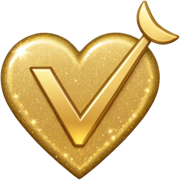 glitter checkmark emoji