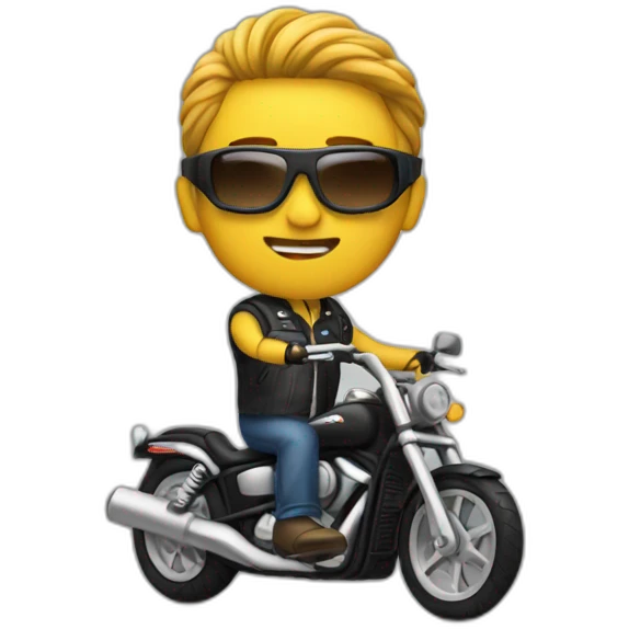 Biker  emoji