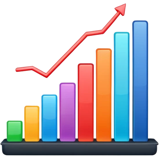 Presentation icon 📊 emoji