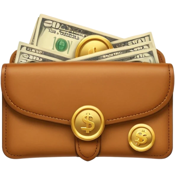 Aviator money emoji, wallet full of cash, casino vibe, premium 3D emoji style, clean, no background
 emoji
