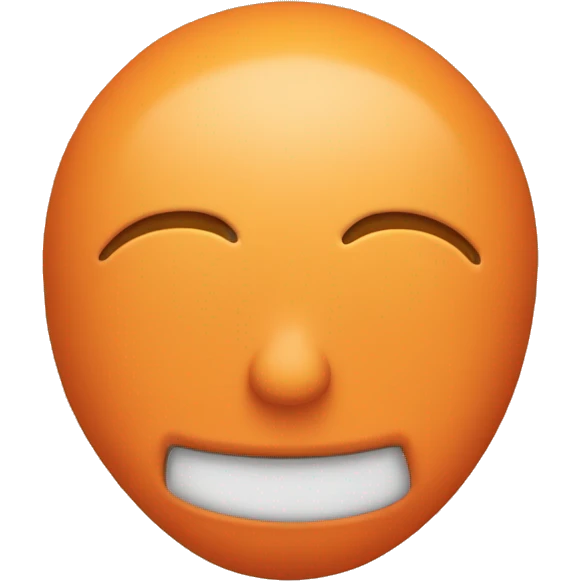an orange color emoji to use in discord expressing the feeling of may he daylight be with you  emoji