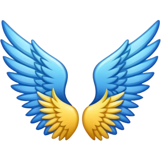 Wing left and right emoji