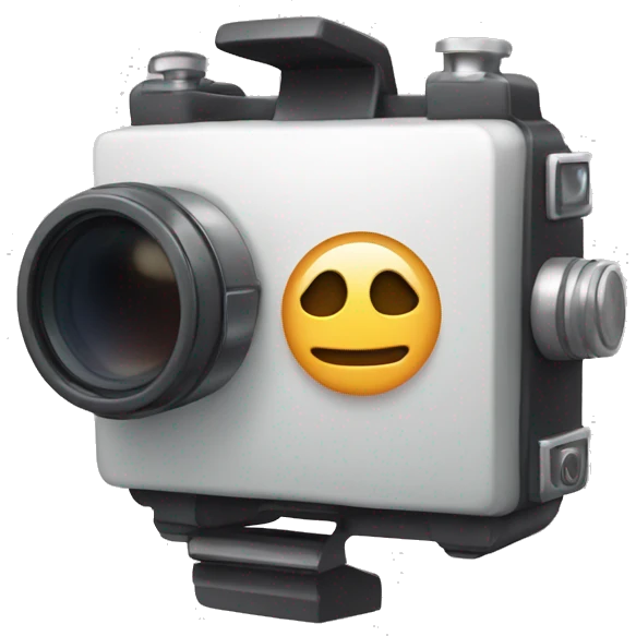 An emoji representing challenge videos, featuring various elements like a camera, a play button, and fun challenge icons, showcasing the exciting and competitive nature of these videos emoji