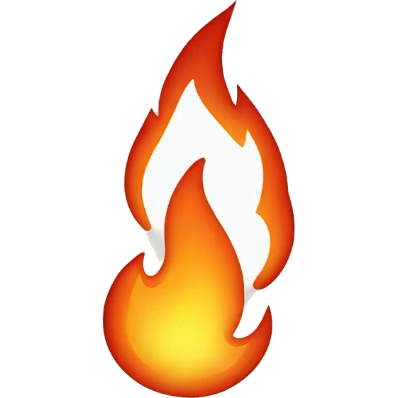 Flame emoji