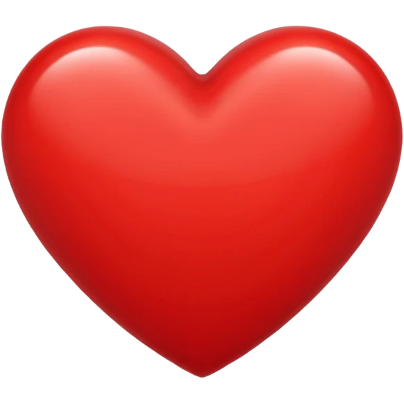 red heart emoji