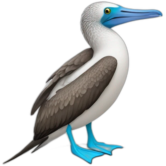 blue footed boobie emoji