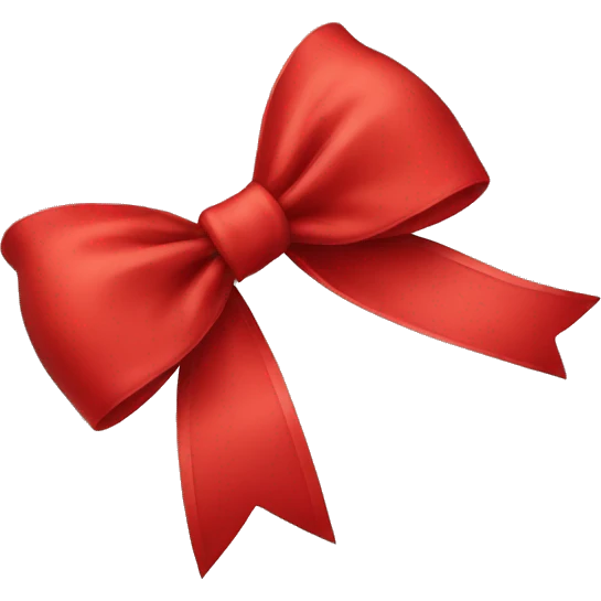 red bow emoji