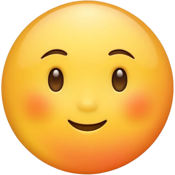 Generate a high-quality 3D cartoon-style emoji of a yellow sun, bright and cheerful, no face, smooth gradient colors, rounded and cute appearance, simple white background, high-resolution.
 emoji