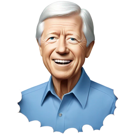 Jimmy carter in a pill of peanuts  emoji