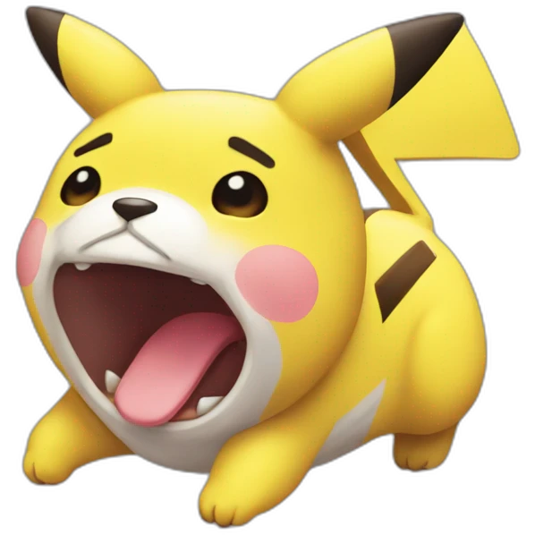 Pickachu_qui_dort emoji