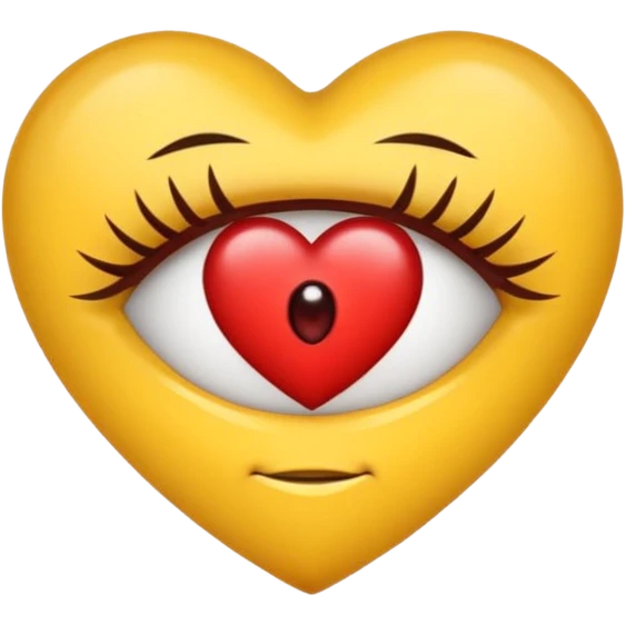 Cara amarilla con corazones en Los ojos y las megillas Rojas emoji