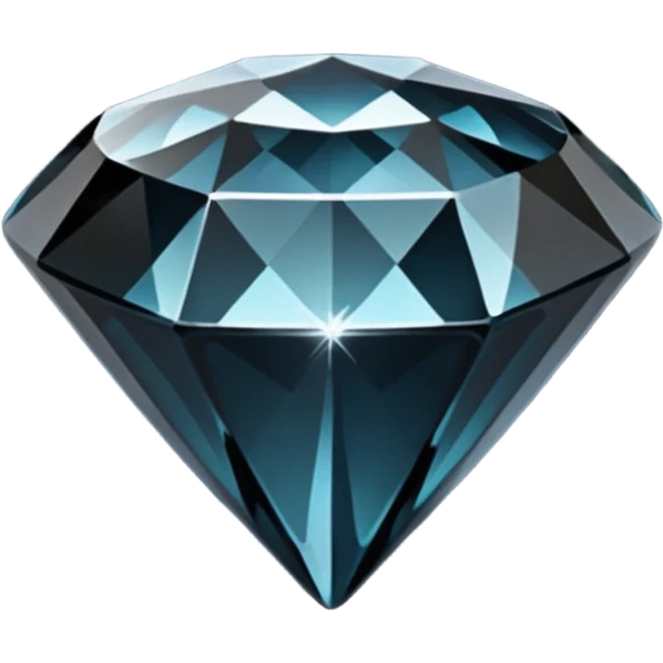 Black diamond emoji