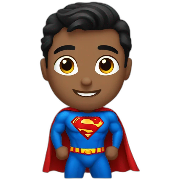 superman-with-blackcostume emoji