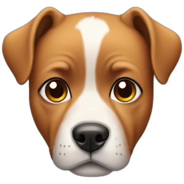 Dog thick eyebrow emoji