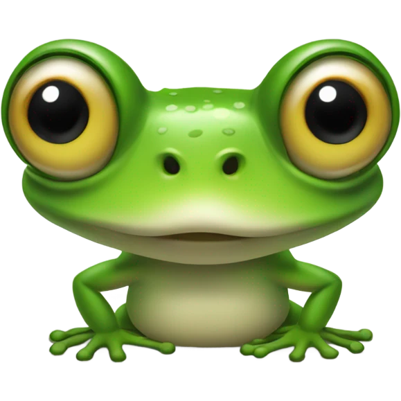 frog look up emoji