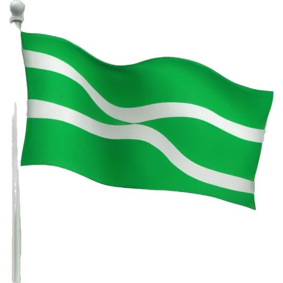 Green flag  emoji