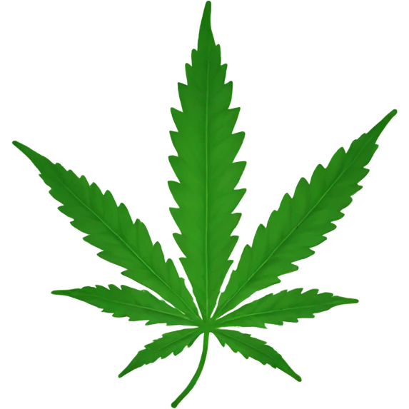 Cannabis leaf emoji