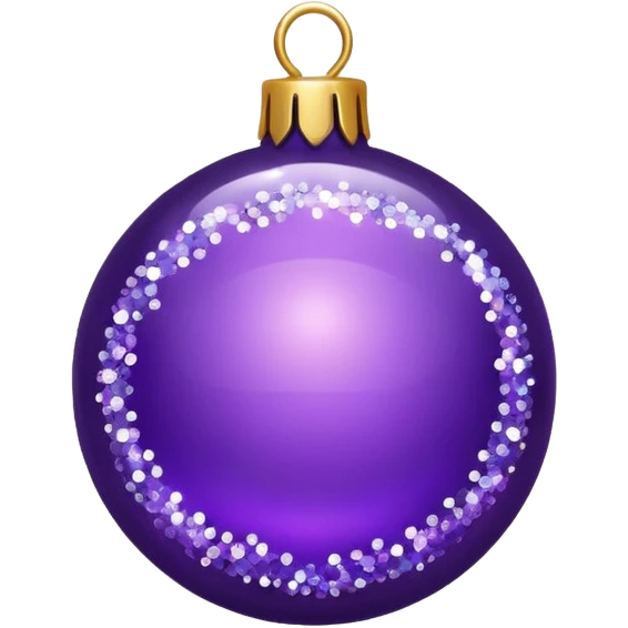 purple holiday emoji