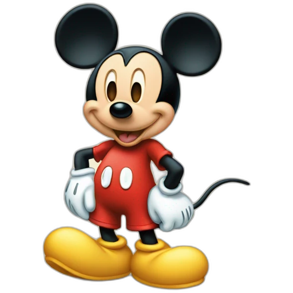Mickey-mouse-with-wapon emoji
