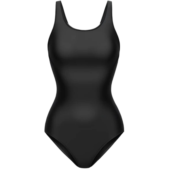 black swimsuit no human emoji