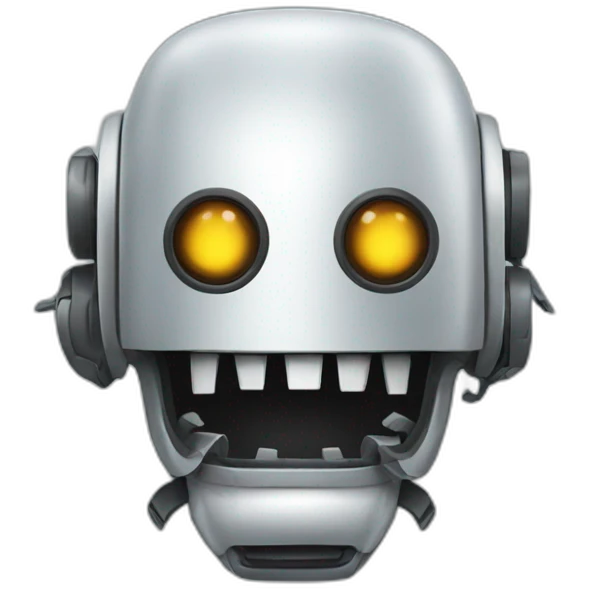 malignous robot emoji