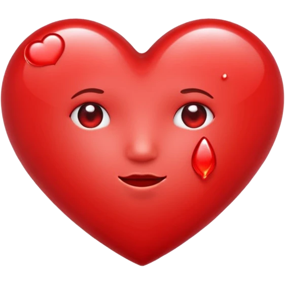 😭 ❤️ emoji
