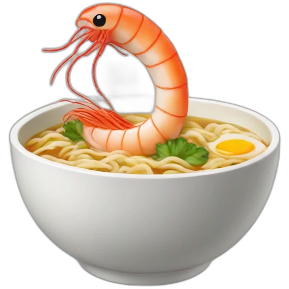 shirimp ramen emoji