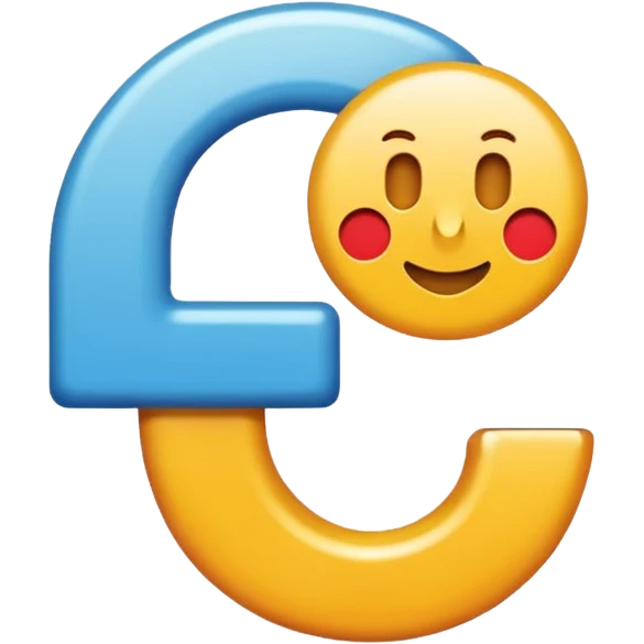 discount with a percentage emoji