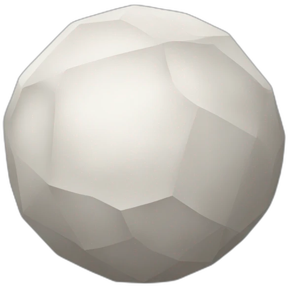 Boule à facettes emoji