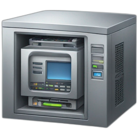 Server machine emoji