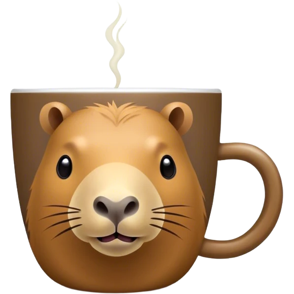 cup with capybara emoji