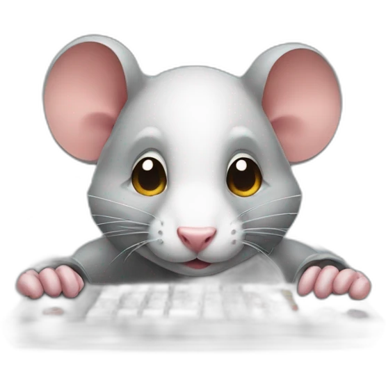Rat gamer emoji