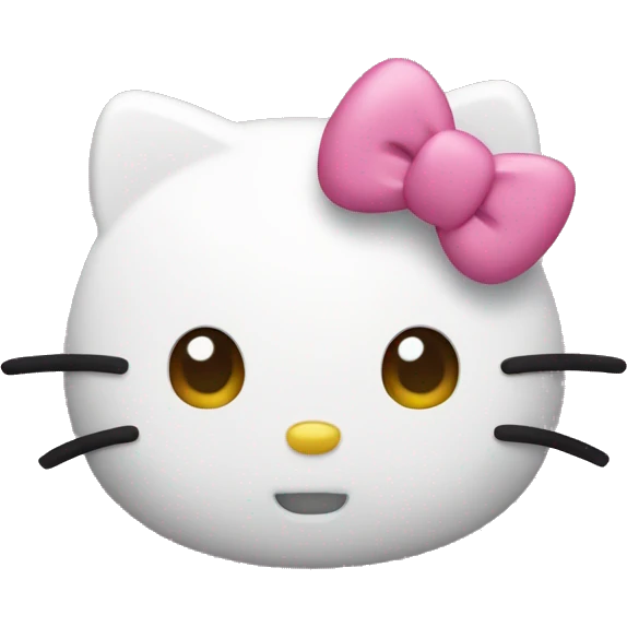 Hello kitty emoji