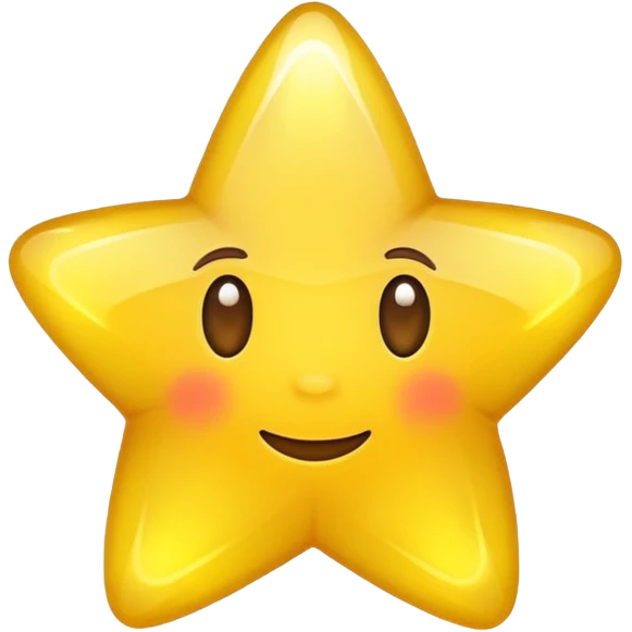 glowing star emoji