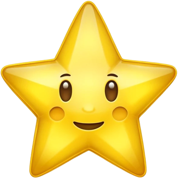 3d cartoon star emoji