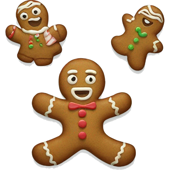 gingerbread emoji