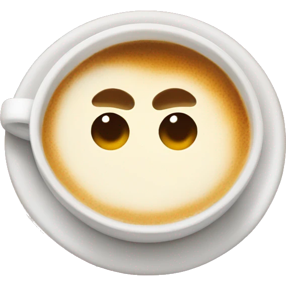 flat white coffee emoji