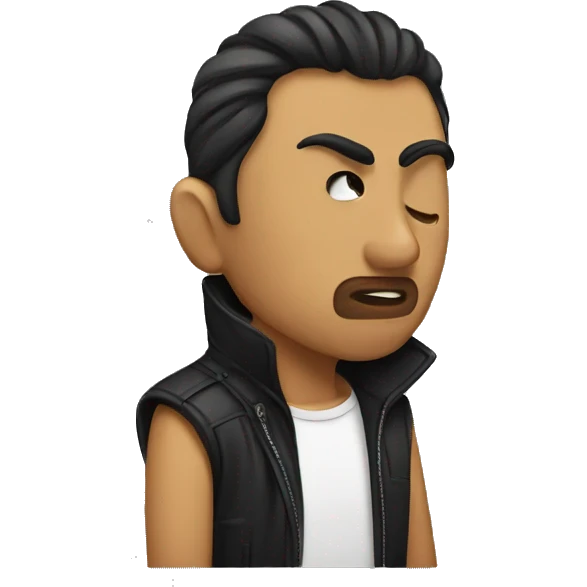 Boring with kiss emoji