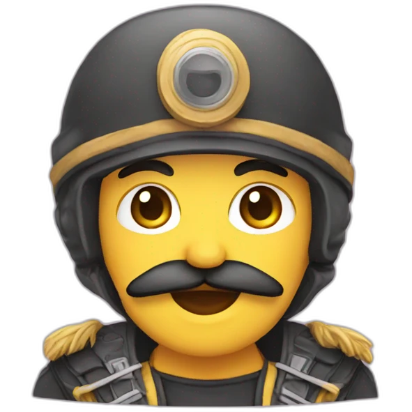 Kawaii concistador emoji