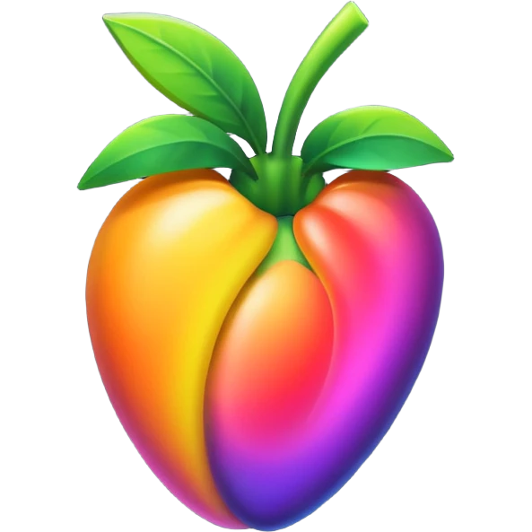 Сделай логотип Fl Studio emoji