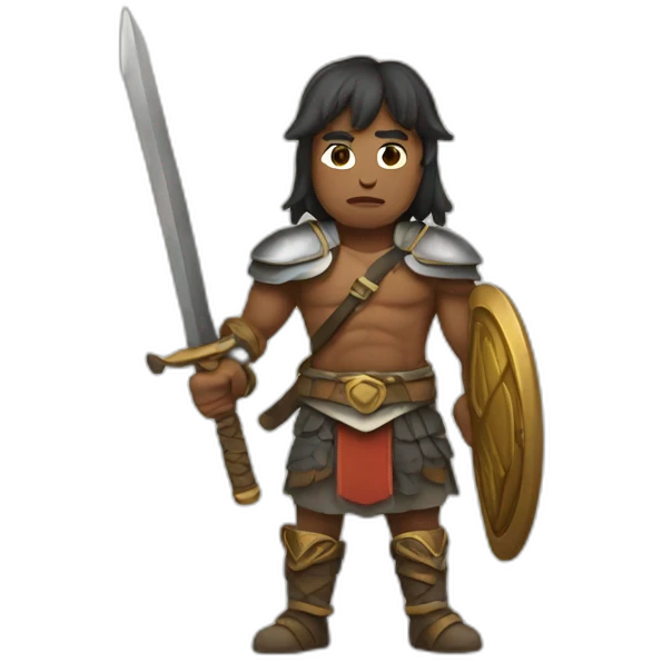 warrior emoji