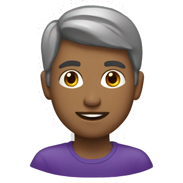 Fita de lembrete roxa  emoji