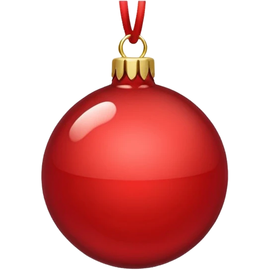 Bauble ornament emoji