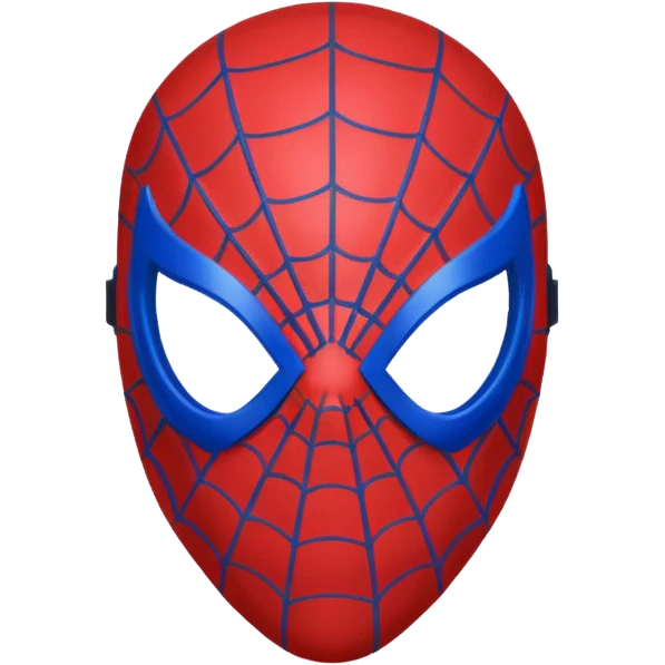 Spiderman mask emoji emoji