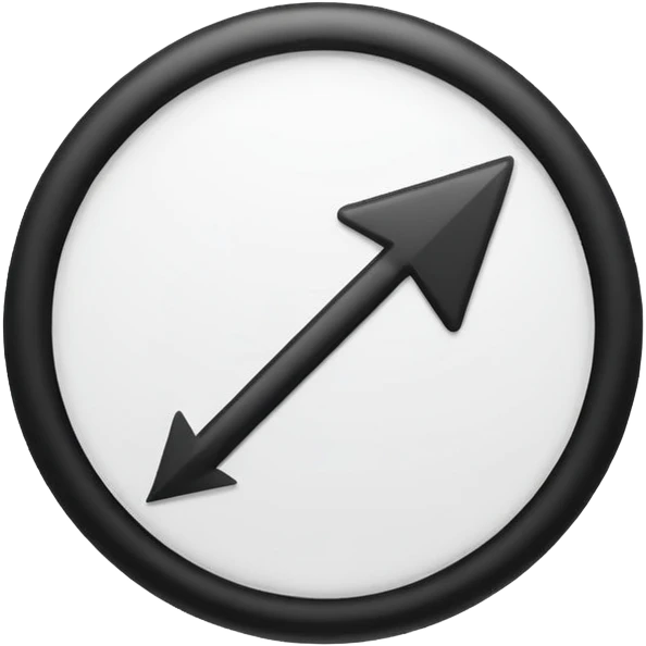 mac os circled arrow emoji