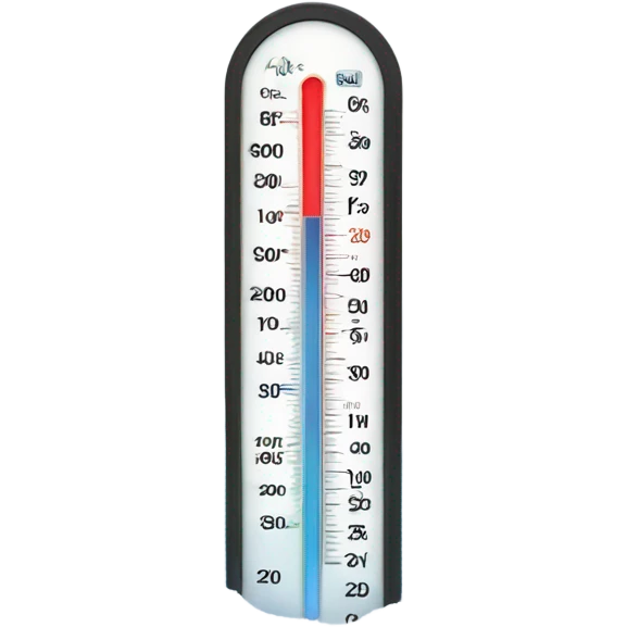 Snow thermometer  emoji