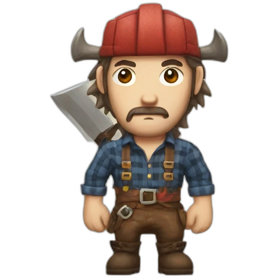 lumberjack from the final fantasy universe emoji
