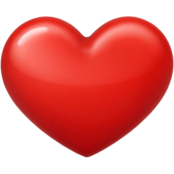 red heart emoji